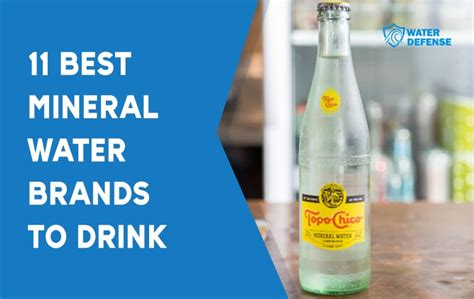 11 Best Mineral Water Brands 